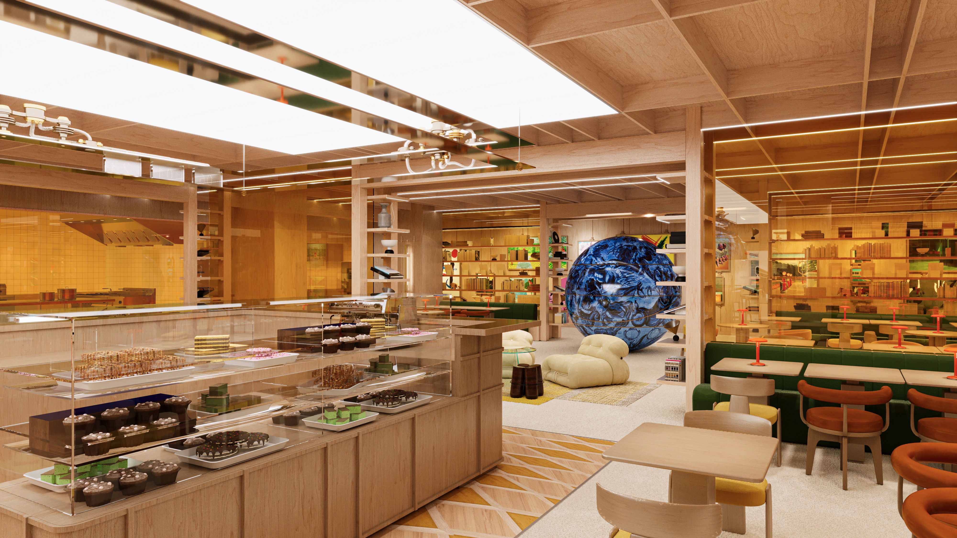 Retail premium — SKP Wuhan RDV L4 — rendu 3D architectural MD Studio